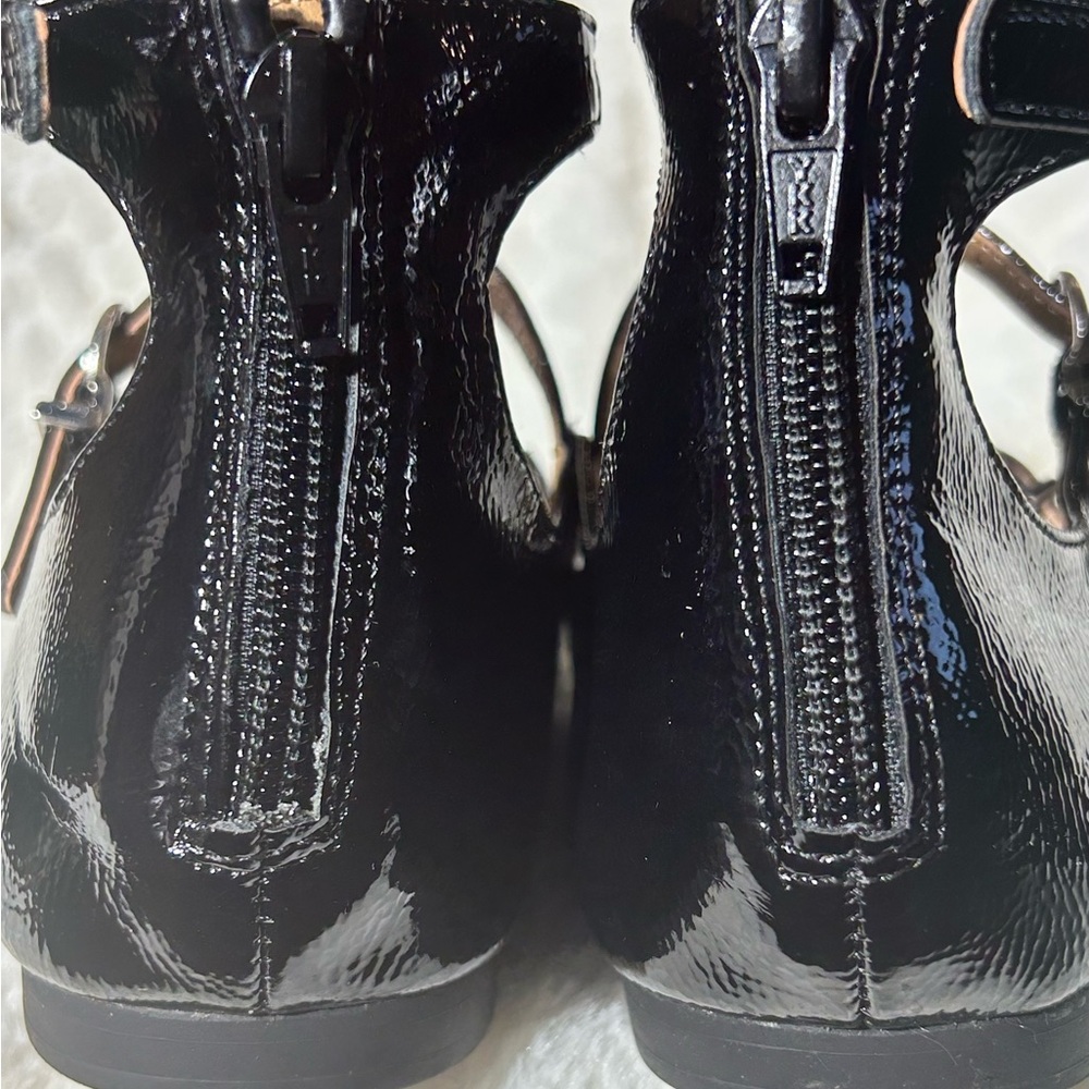 Sun Stone mary Jane ballet triple buckle strap square toe women’s flats size 8M - Picture 9 of 11